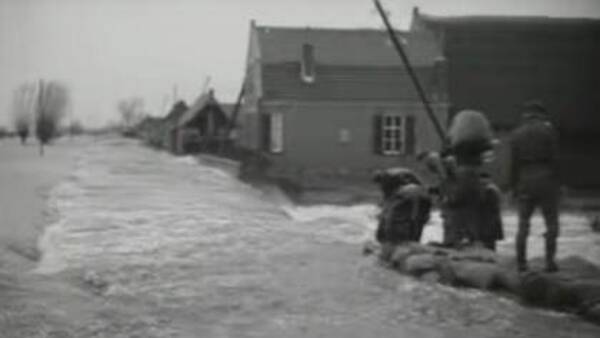 فيضان بحر الشمال في هولندا عام 1953