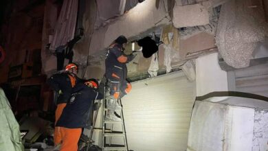 فريق الإنقاذ الهولندي تركيا هاتاي زلزال