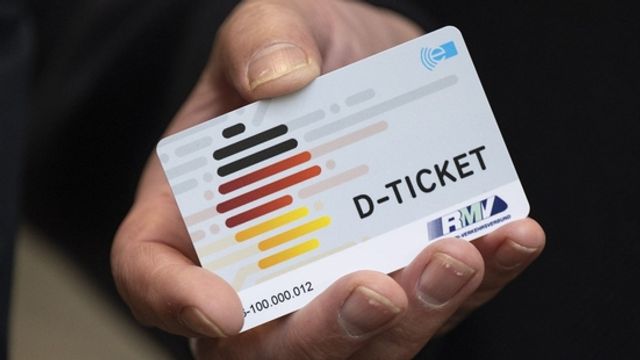 التذكرة الجديدة والرخيصة تذكرة ألمانيا