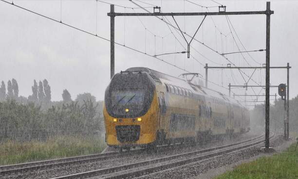 أمطار غزيرة - هولندا