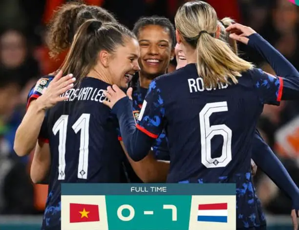 هولندا تسحق فيتنام وتتأهل إلى ثمن نهائي مونديال السيدات لكرة القدم 2023