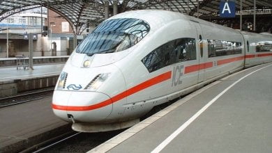 القطار السريع الدولي الألماني ICE دويتشه بان